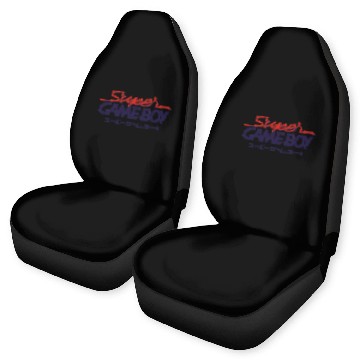 Discover Super Gameboy Logo Car Seat Covers