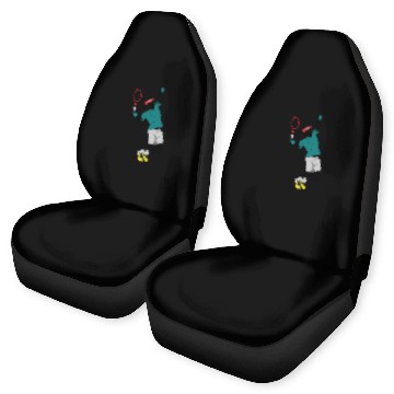 Discover tennis player Car Seat Covers