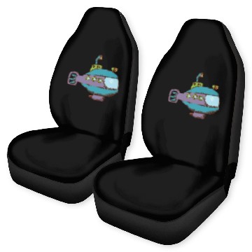 Discover submarine Car Seat Covers