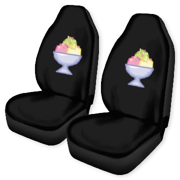 Discover Ice Cream Sundae Car Seat Covers