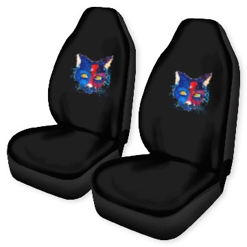 Discover Galaxy Cat Car Seat Covers