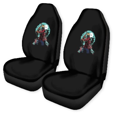 Discover zombie killer Car Seat Covers