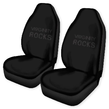 Discover Virginity Rocks Car Seat Covers
