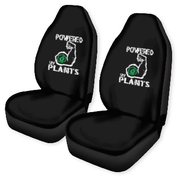 Discover Vegan Powered By Plants - Strong Vegan Car Seat Covers for