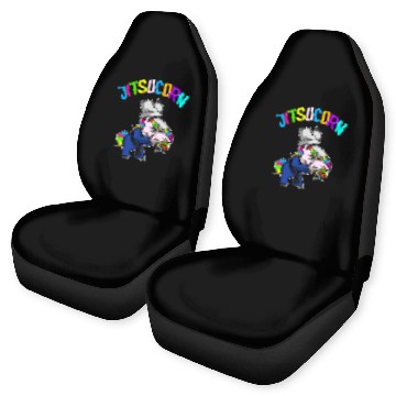 Discover FLGBT Jitsucorn Unicorn BJJ and Jiu Jitsu Car Seat Covers