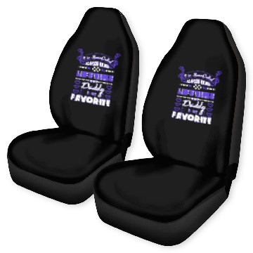 Discover I vee Beem Caleed Daddy Car Seat Covers