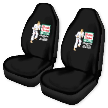 Discover JIU JITSU: Fresh Chokes Gift Brazilian Jiu Jitsu Car Seat Covers