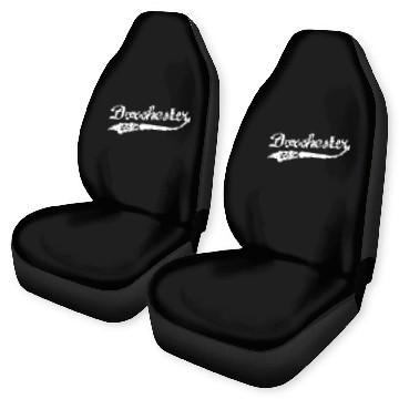 Discover Dorchester Boston Massachusetts Vintage Look Car Seat Covers