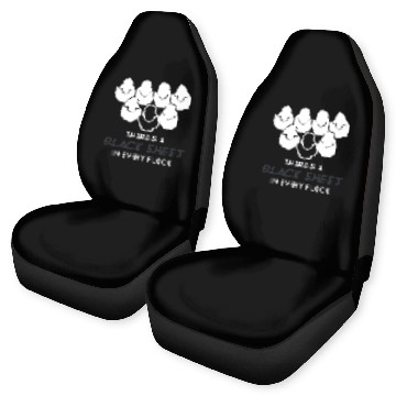 Discover Black sheep flock Car Seat Covers