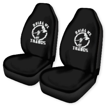 Discover bring me Thanos stormbreaker black and white Car Seat Covers