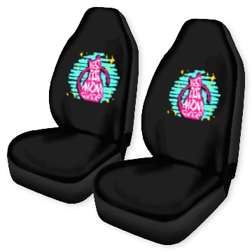 Discover Cat Mom Car Seat Covers