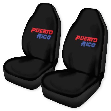 Discover Puerto Rico WBCC World Baseball Classic Jersey Puer Car Seat Covers