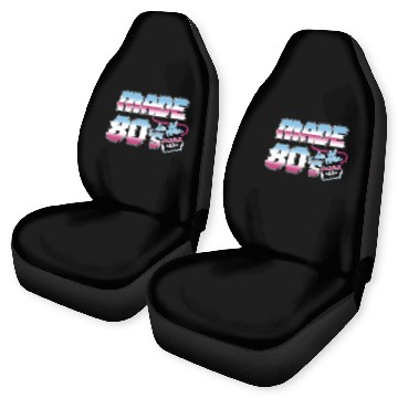 Discover I Love the 80s Gift | Retro Made in the 80s Car Seat Covers