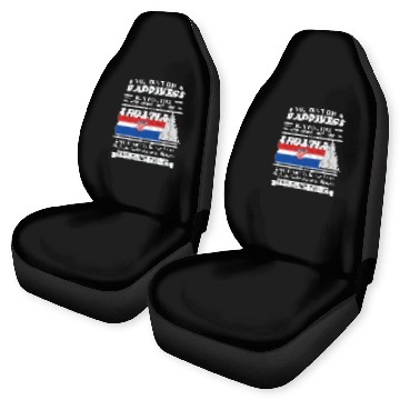 Discover Croatia sailing, sailing ship Mediterranean gift Car Seat Covers