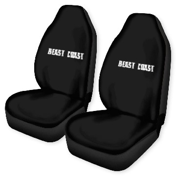 Discover Always Sunny in Philadelphia - Beast Coast - white Car Seat Covers