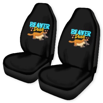 Discover Beaver Duck Platypus Pun Cute Duck Billed Platypus Car Seat Covers