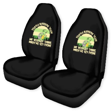 Discover Turtle Running Team Car Seat Covers