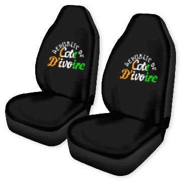 Discover Ivory Coast Car Seat Covers