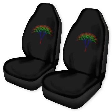Discover Rainbow Tree brown branches Car Seat Covers