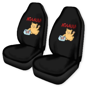 Discover TWO FACE CAT Car Seat Covers