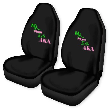 Discover AKA Mom My Mom Is An AKA Black Car Seat Covers