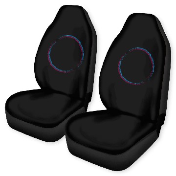 Discover Circle 3D effect Car Seat Covers