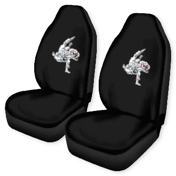 Discover Jiu-Jitsu Astronaut Car Seat Covers