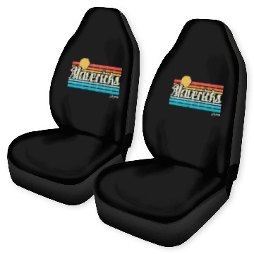 Discover Mavericks California Retro Sunset Surfer Trip Love Car Seat Covers