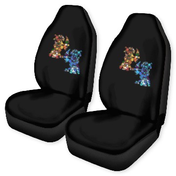 Discover Aztec God Mayan Civilization Inca Culture Gift Car Seat Covers