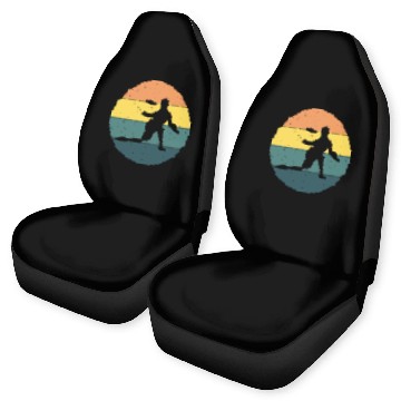 Discover Vintage retro Ultimate Frisbee Game Disc Sports Car Seat Covers