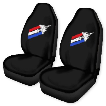 Discover F-4 Phantom Vintage USA Contrails Red White Blue Car Seat Covers
