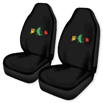 Discover Baseball Pickle Runner Tomato Cheese Sandwich Joke Car Seat Covers