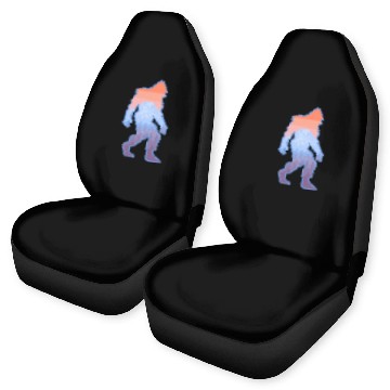 Discover Mt Rainier Bigfoot Sasquatch Car Seat Covers