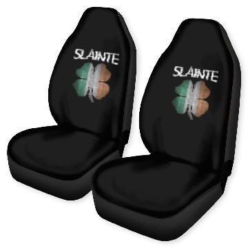 Discover Slainte Shamrock Irish Flag Patricks Day Ireland Car Seat Covers