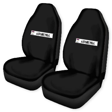 Discover Realistic Armenia License Plate Sticker Car Seat Covers