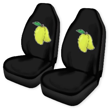 Discover Mango hand drawn fruits summer Car Seat Covers