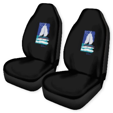 Discover boats and hoes step brothers Car Seat Covers