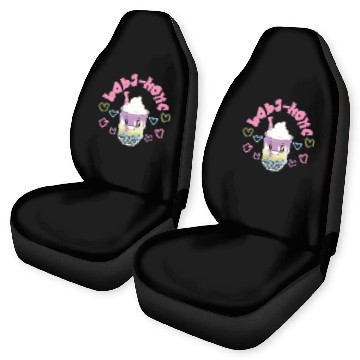 Discover Bubble Boba Tea Car Seat Covers