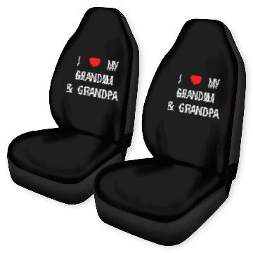 Discover I Love My Grandma and Grandpa Car Seat Covers