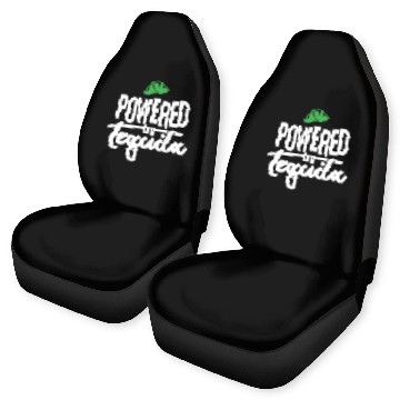 Discover Powered by Tequila Car Seat Covers