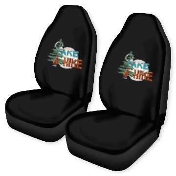 Discover take a hike Car Seat Covers