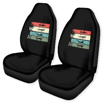 Discover Retro Vintage Swimming Swimmers Swim Car Seat Covers