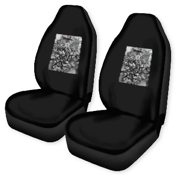 Discover Black and white abstract art. Trendy artist. Car Seat Covers