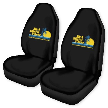Discover Del Boca Vista Retirement Community Funny No 2376 Car Seat Covers