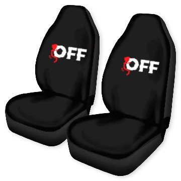 Discover Fuck Off Car Seat Covers