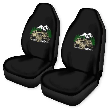 Discover Mountain Jeep 4x4 Offroad Car Seat Covers