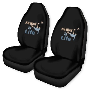 Discover Football is life Car Seat Covers