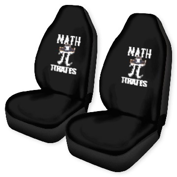 Discover Math Pirates Pi Day Mathematic Teacher Car Seat Covers