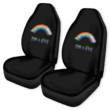 Discover Heartstopper Rainbow LBGTQIA+ Tao and Elle Car Seat Covers