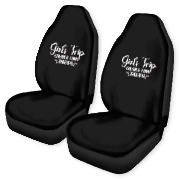 Discover Girls Trip Cheaper Than A Therapy 2021 Fun Party Car Seat Covers
